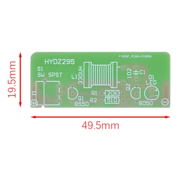EB-010 - 1.5V Taschenlampen Bausatz - Image 2