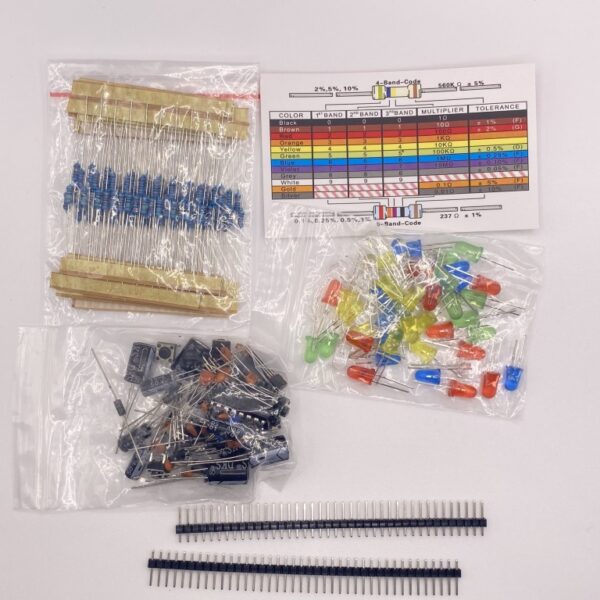 EB-016 Elektronikbauteile-Set für Bastler und Hobbyisten